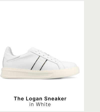 The Logan Sneaker in White