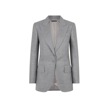 STRIPED "WALLIS" SINGLE BREASTED JACKET