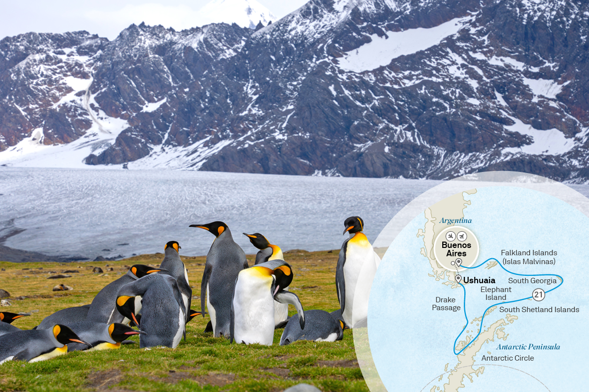Antarctica, South Georgia & Falkland Islands