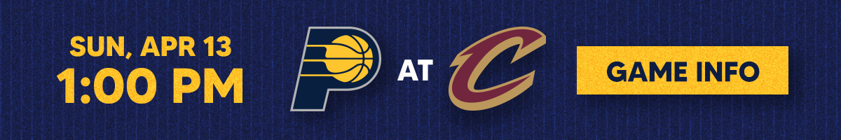 Pacers at Cavaliers Game Info