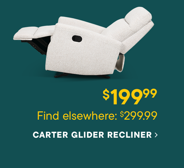 Carter Glider Recliner