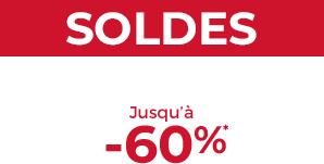 SOLDES Jusqu'à -60%
