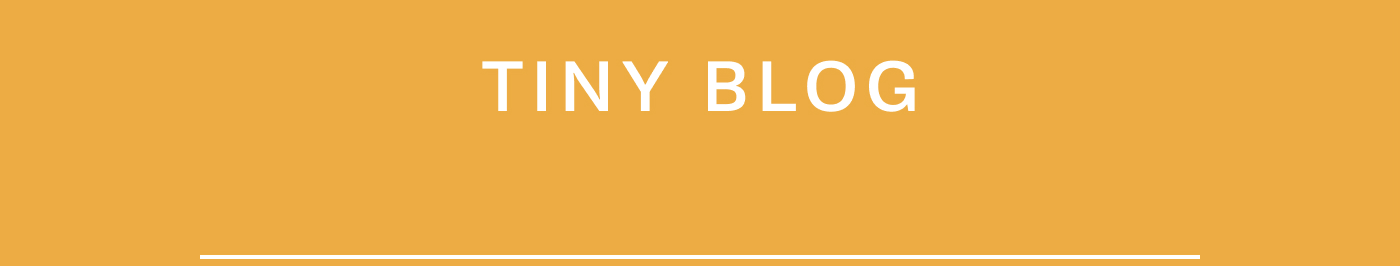 Tiny Blog