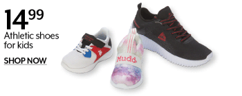14.99 Athletic shoes for kids