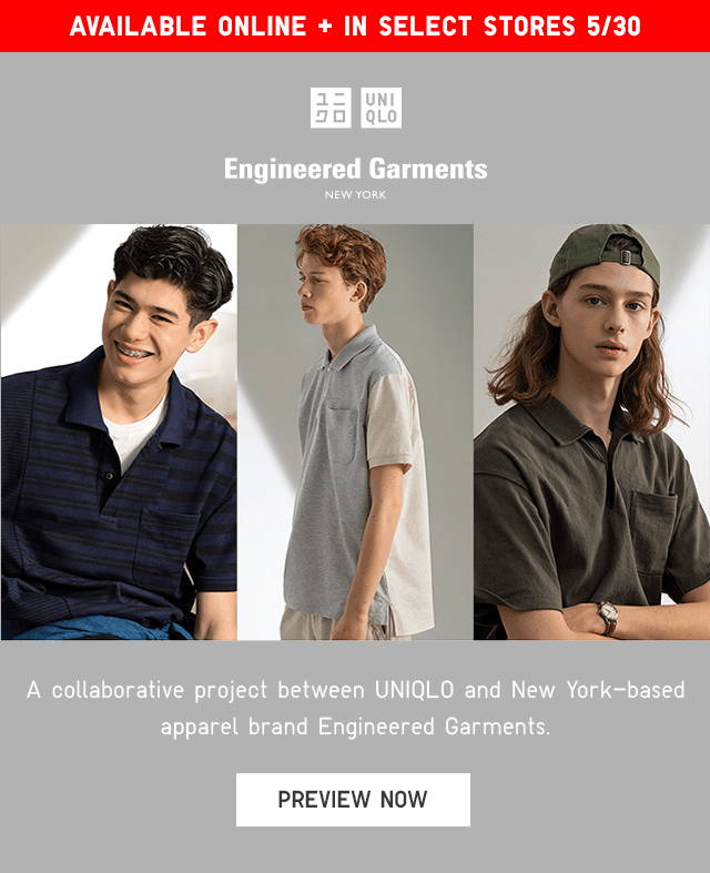 BANNER1 - TEASER MEN UNIQLO + ENGINEERED GARMENT