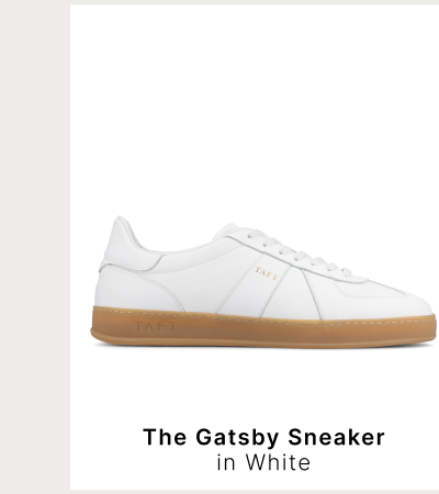 The Gatsby Sneaker in White