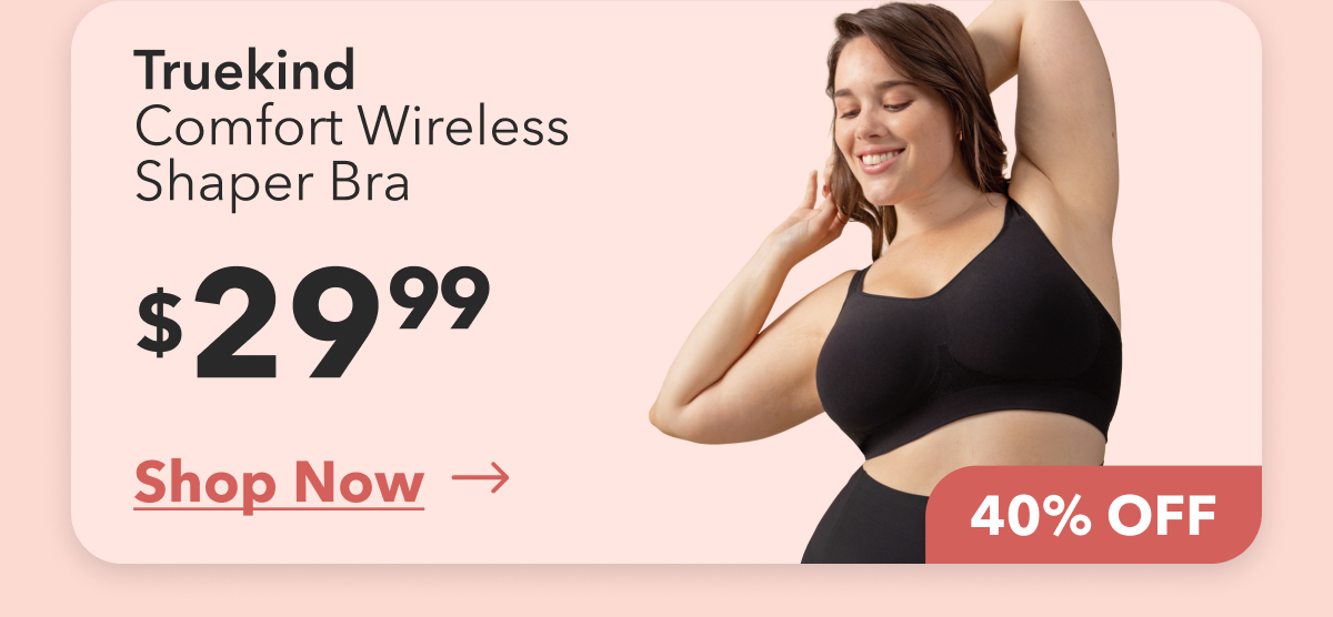 Truekind Comfort Wireless Shaper Bra