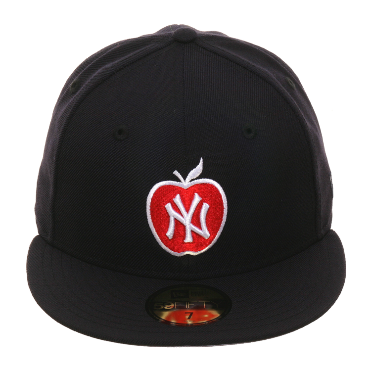 Exclusive New Era 59Fifty New York Yankees Apple Hat - Navy, Red, White