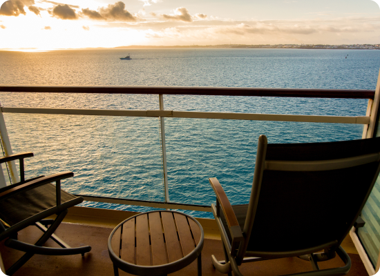 Balcony view Cruises
