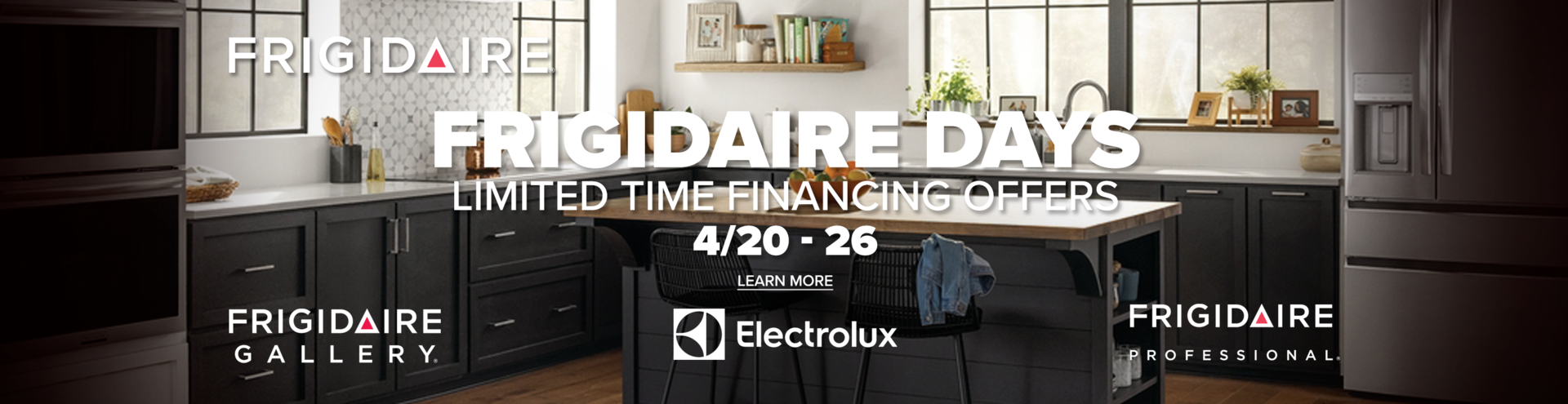 Frigidaire Days Header April 2025