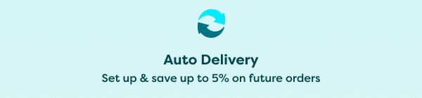 Ways we help you save - Auto Delivery