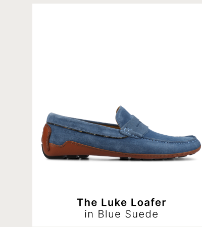 The Luke in Blue Suede