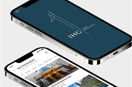 Make your IHG One Rewards membership yours with our new app.