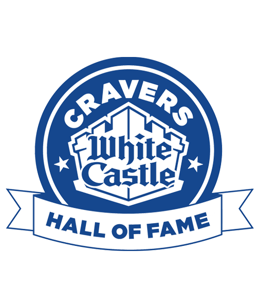 Image of White Castle Cravers Hall of Fame logo. Select this link to redirected to watch the Cravers Hall of Fame video.