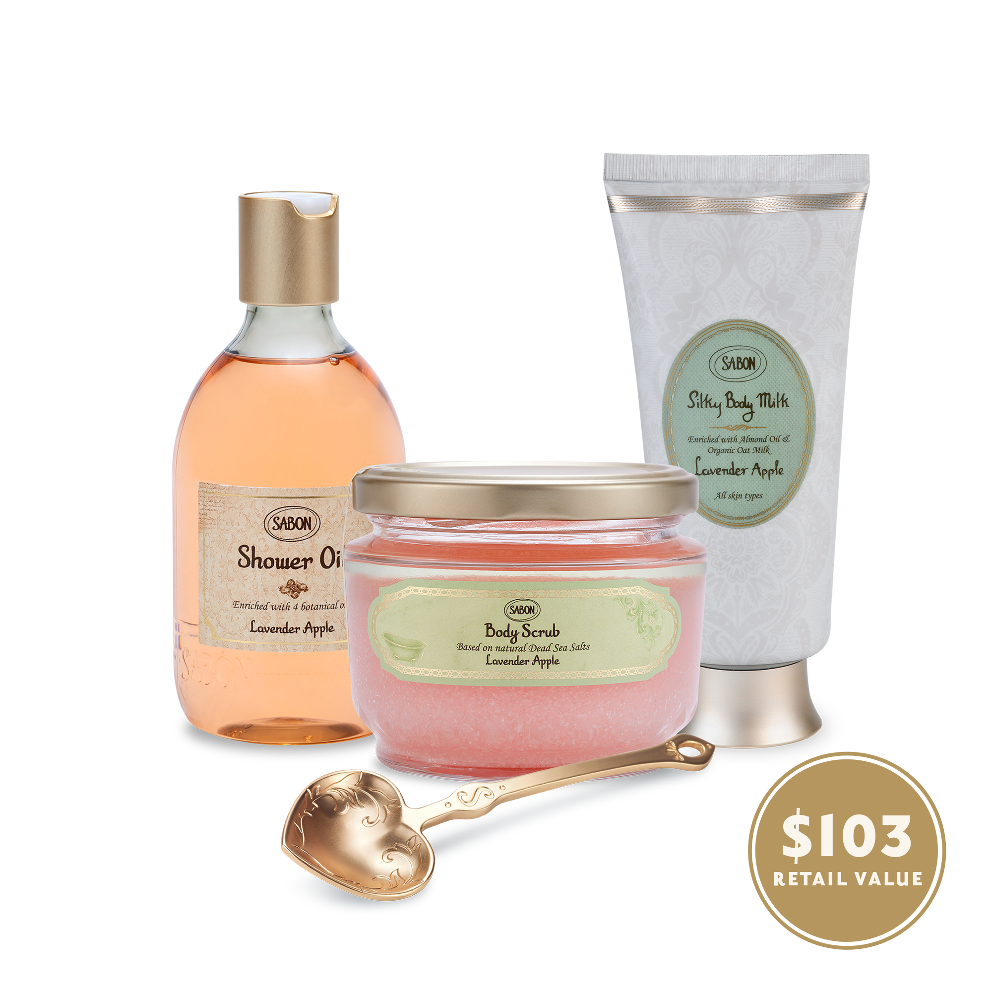 Image of #NextGen Silky Body Ritual Lavender Apple Gift Set