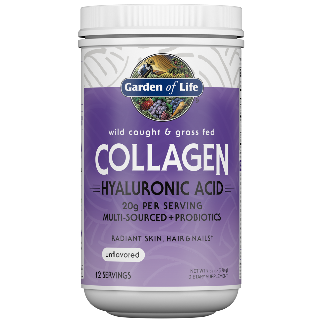 Image of Wild Caught & Grass Fed Collagen Hyaluronic Acid Powder
