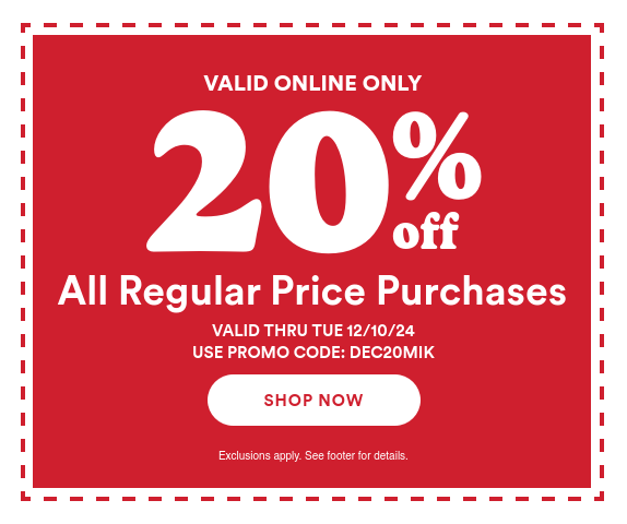 Coupon shown - Click here to get your coupon - Exclusions apply. See coupon for details.