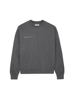 Reclaimed Cotton Sweatshirt—reclaim charcoal