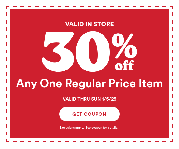 Coupon shown - Click here to get your coupon - Exclusions apply. See coupon for details.