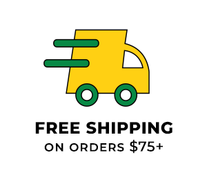 Free shipping for orders $75+