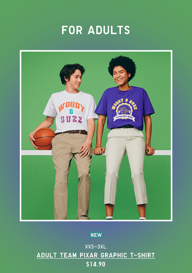 PDP1 - ADULTS TEAM PIXAR GRAPHIC T-SHIRT