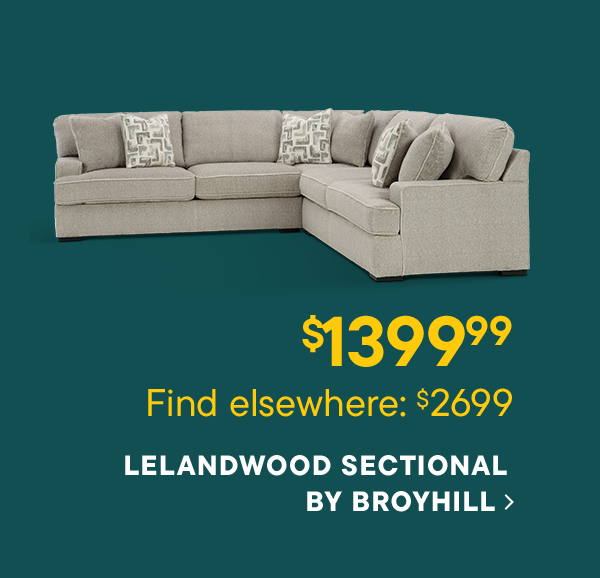 Lelandwood Sectional by Broyhill