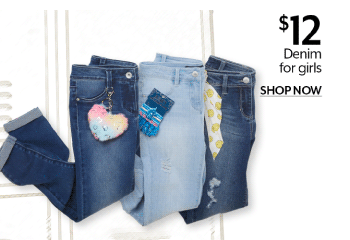 $12 Denim for girls