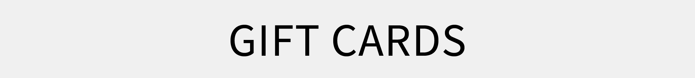 Gift Cards