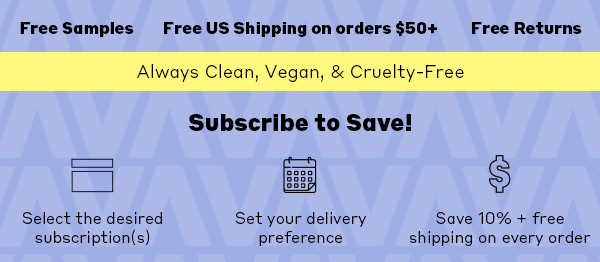 Free US shipping over $50. Free Returns. Free Samples