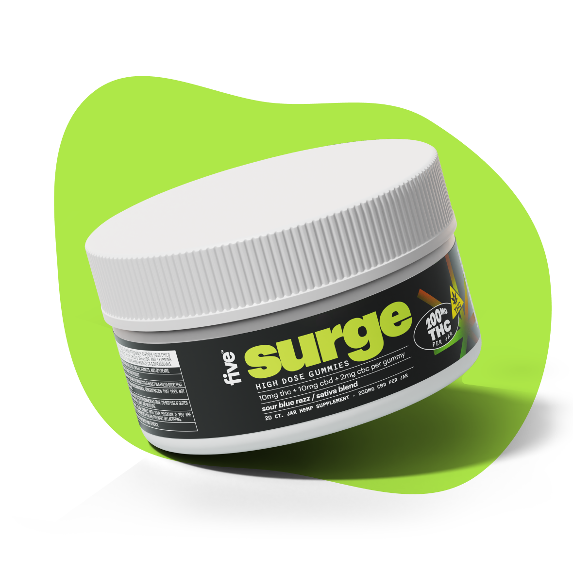 Image of sativa surge delta-9 thc mood gummies