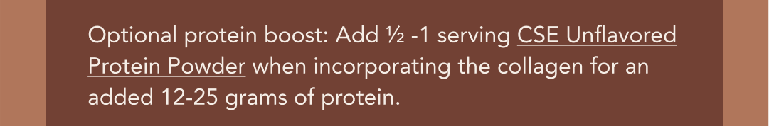 CSE Unflavored Protein