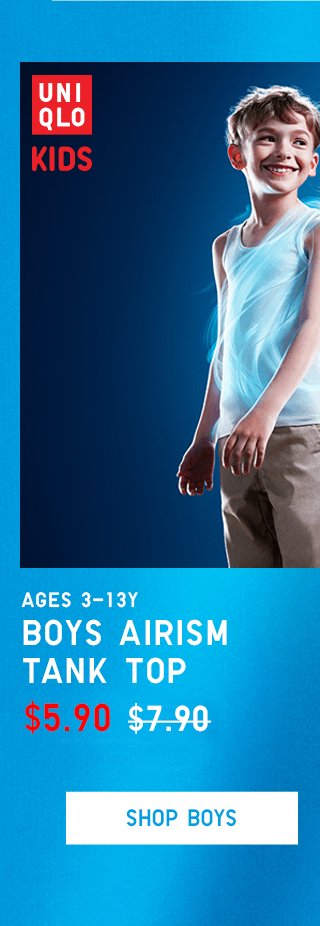 BODY7 - BOYS AIRISM TANK TOP