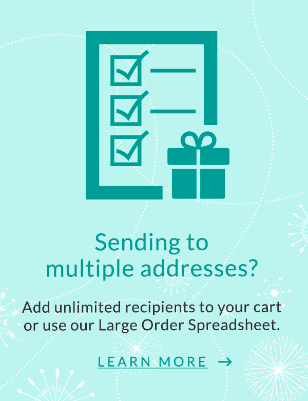 Sending to multiple addresses?