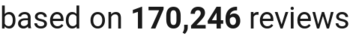 number of reviews