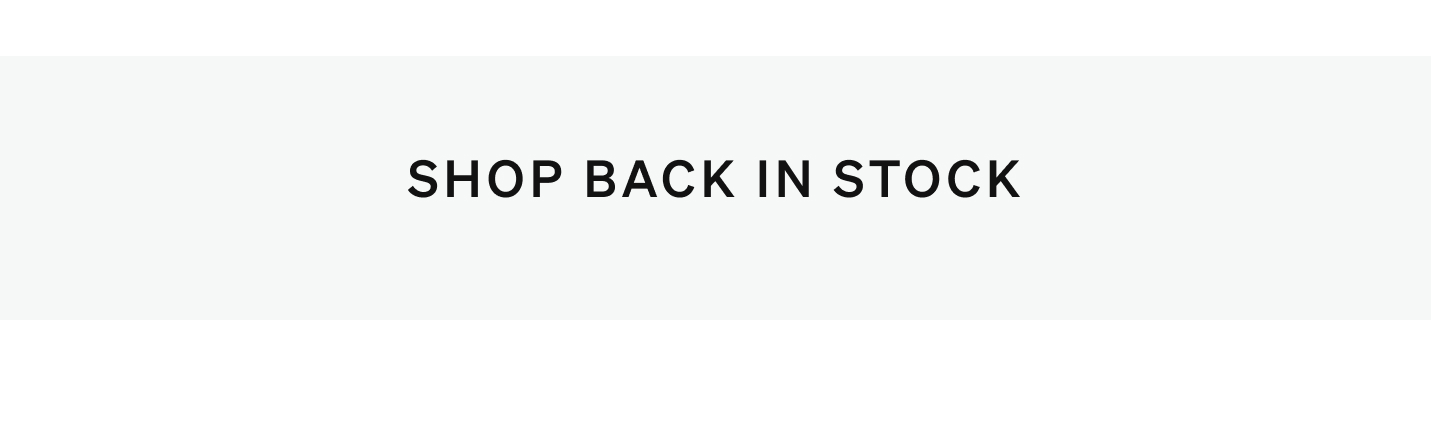 Shop Back In Stock