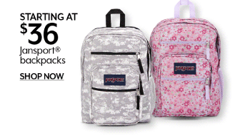 Starting At $36 Jansport® backpacks